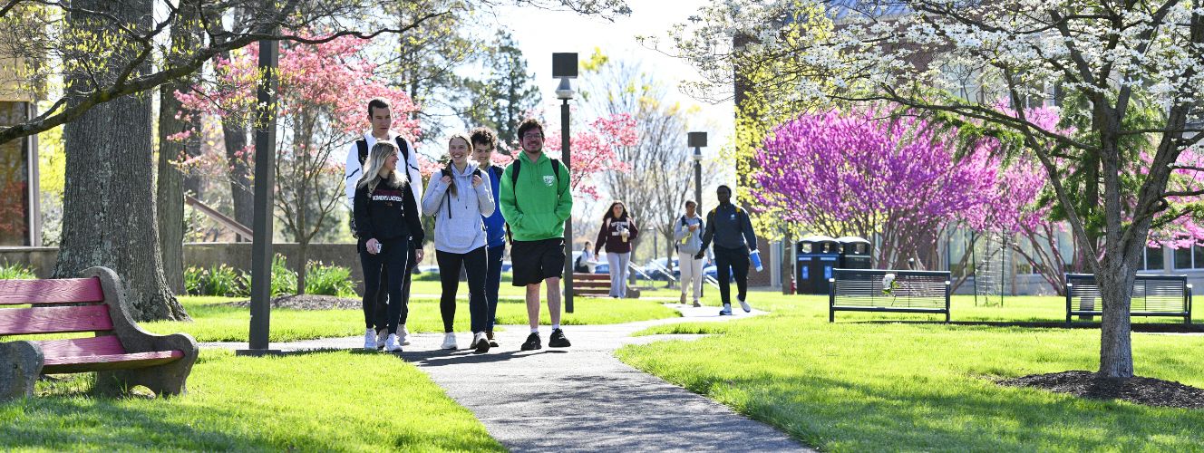 GMercyU students on campus